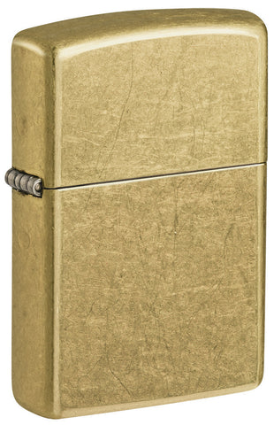 Zippo street brass.