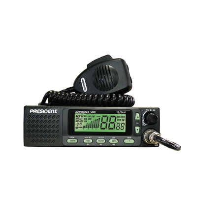 President Johnson II 27MC transceiver 12/24 volt