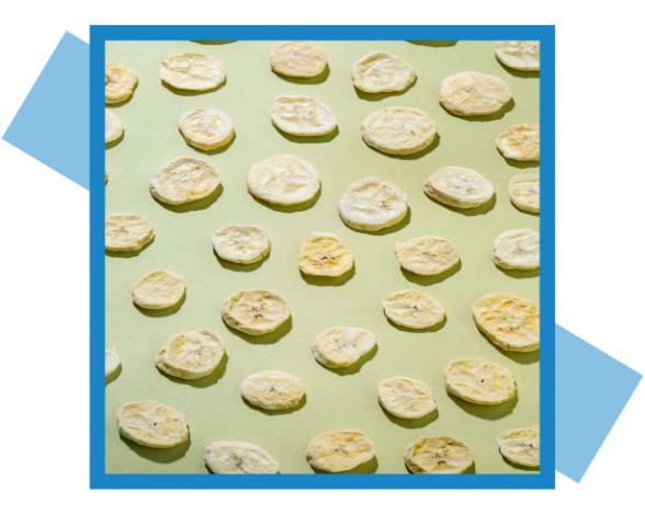 Zakje Bananen plakjes fruit 40 gram