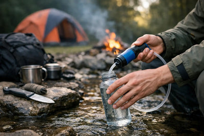 Hoe gebruik je een waterfilter bij noodsituaties?