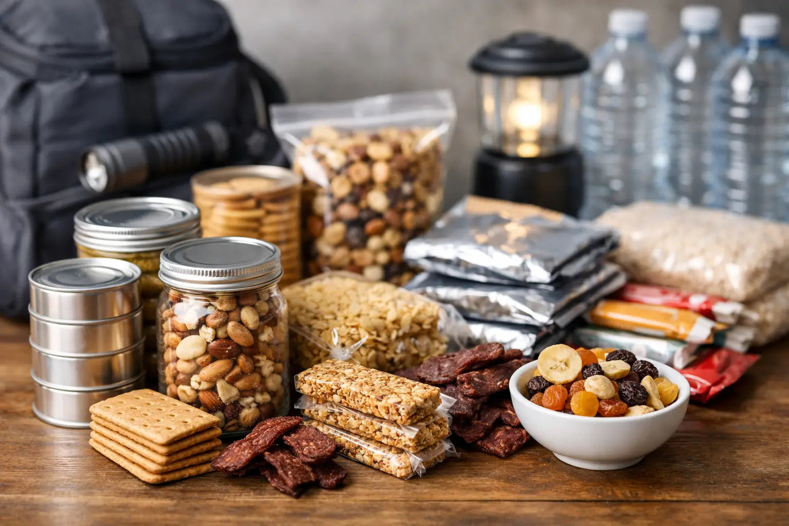 Beste houdbare snacks noodvoorraad kiezen