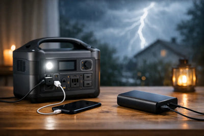 Powerstation versus powerbank bij noodstroom