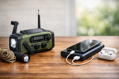 Noodradio versus powerbank keuze maken