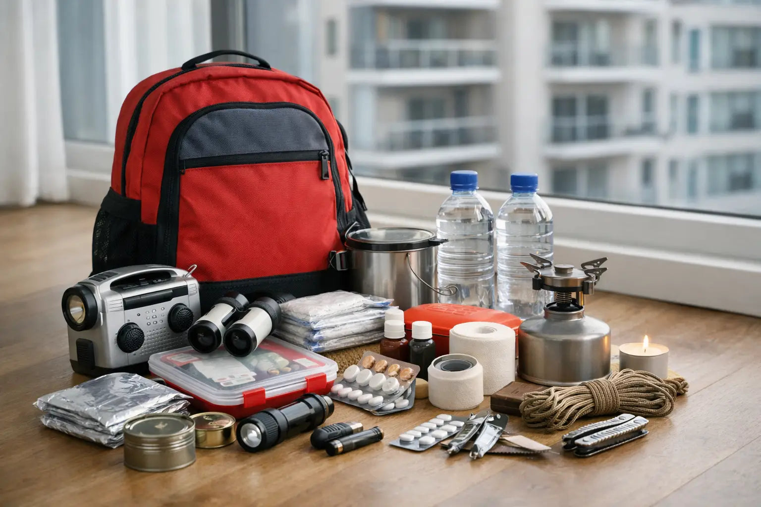 Checklist noodpakket voor appartement