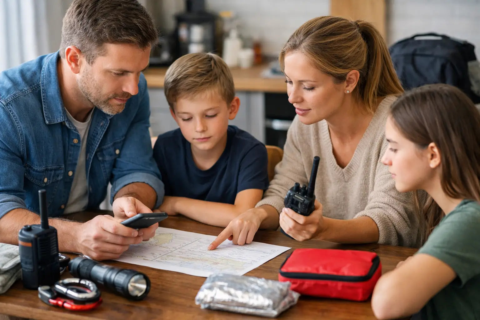 Familie communicatieplan noodsituatie maken
