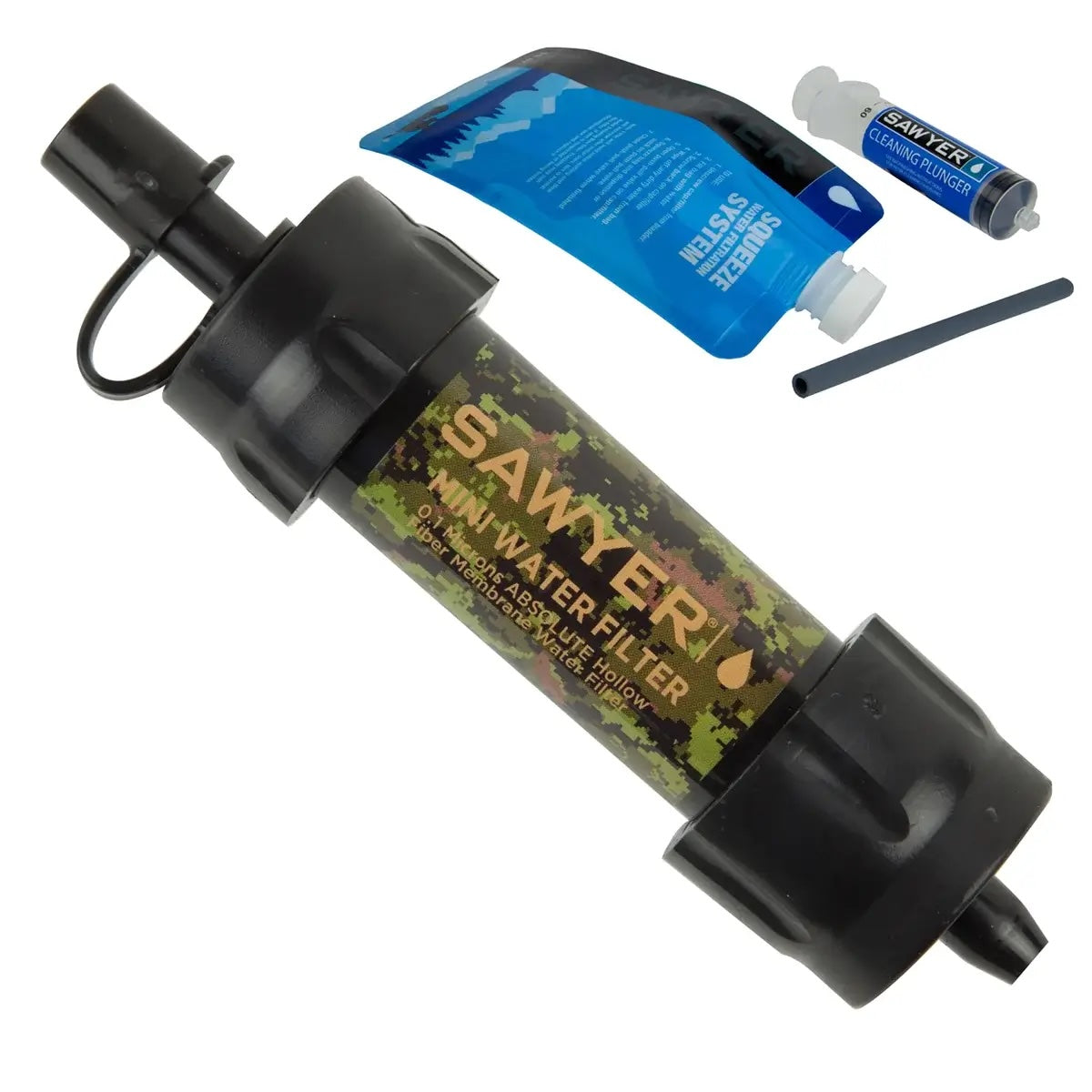 Ontdek de Sawyer Mini Waterfilter: Een Must-Have voor Elke Avonturier, Nu Verkrijgbaar bij Bengoedvoorbereid.nl