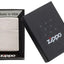 Zippo chrome brushed.