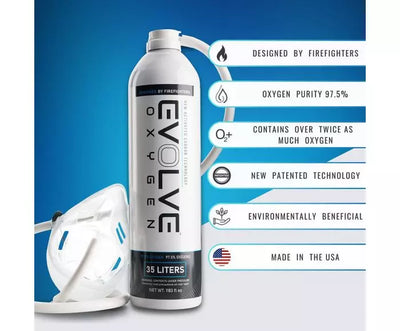 Evolve Oxygen 35L + Zuurstofmasker