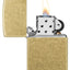 Zippo street brass.