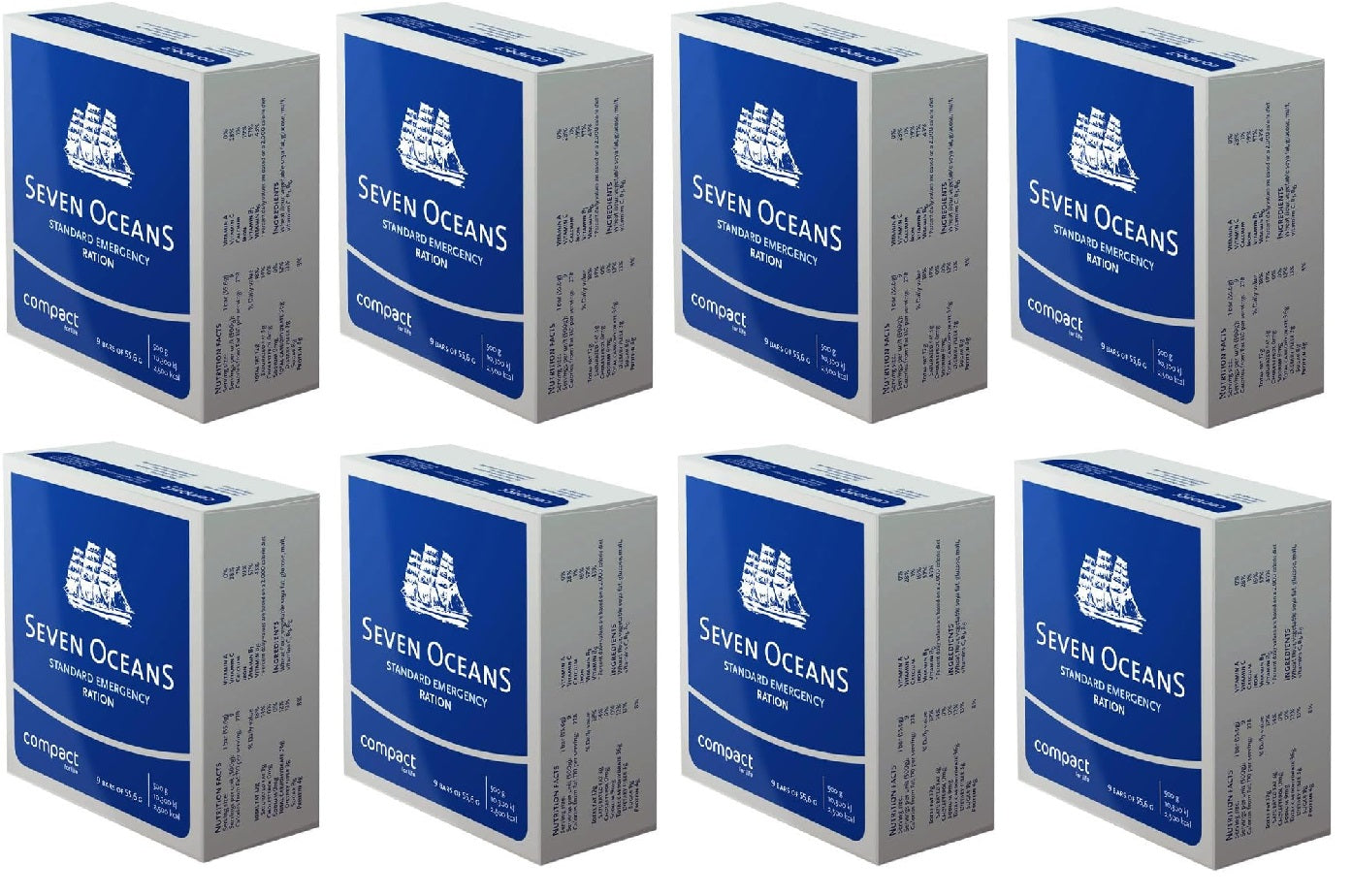 Seven Oceans Noodrantsoen 8 x 500 gram 8-pack