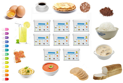 8 x Compleet Noodrantsoen 2800 Kcal / Dag 30 jaar houdbaar Weekbox voor 8 weken