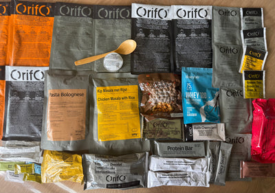 Nederlandse leger rantsoen Operationeel Rantsoen menu 4304 Kcal