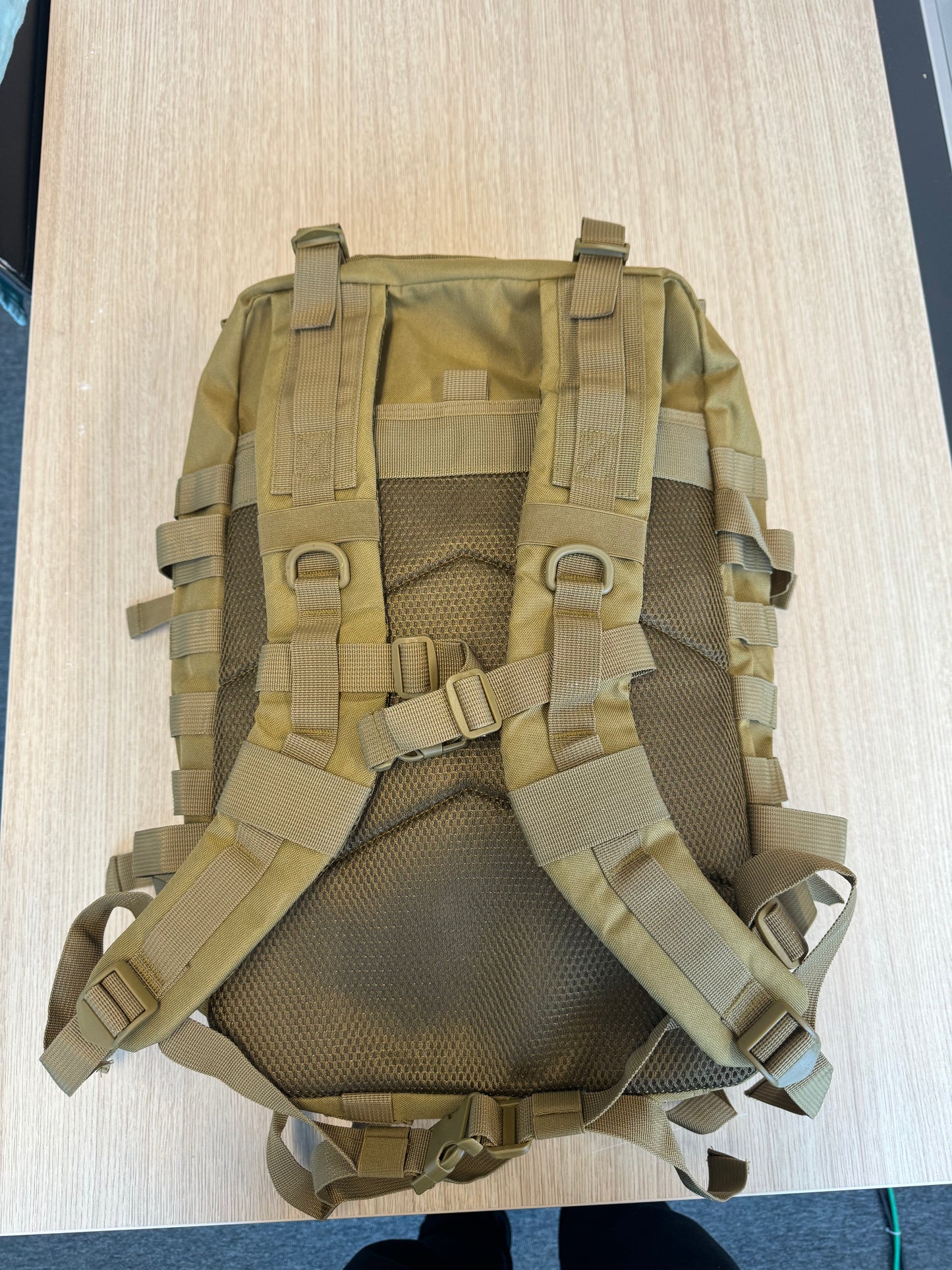 Backpack US army assault rugtas lichtgroen, 50 liter