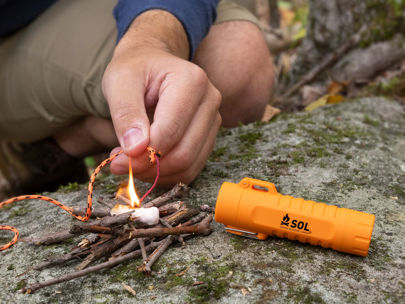 SOL Oplaadbare Gasloze Plasma Aansteker Fire Lite