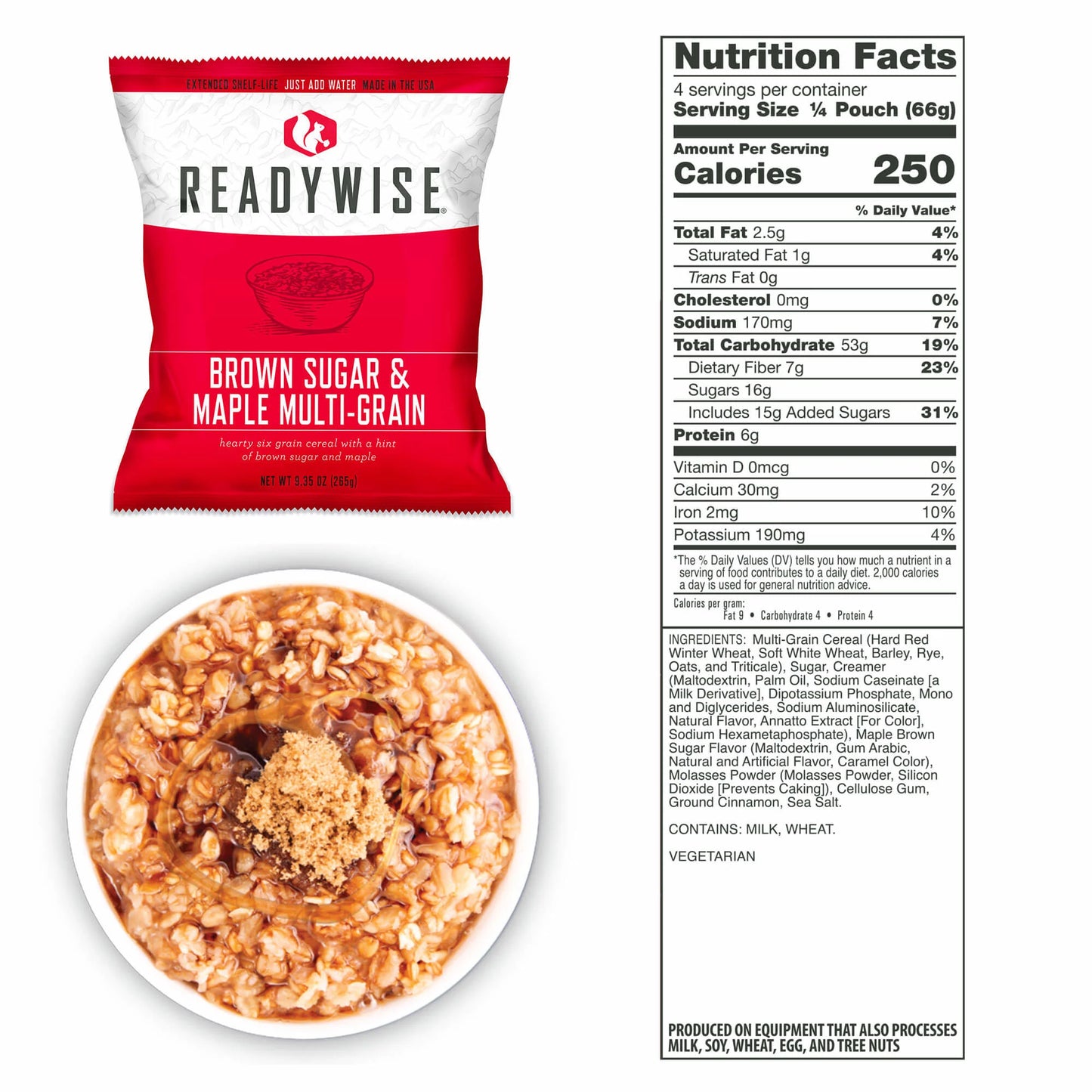 Readywise Noodrantsoen Ready Grab Bag 60 servings