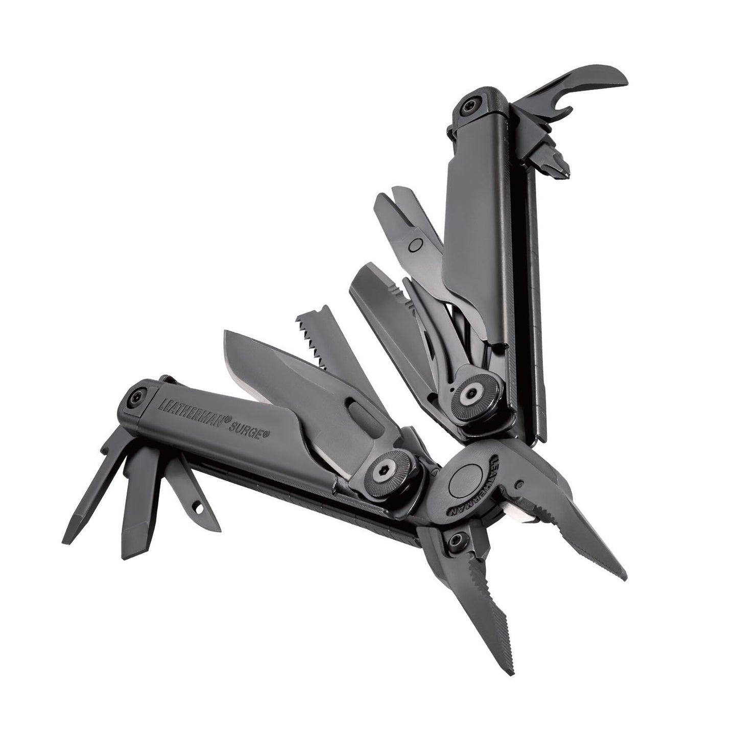 Leatherman Surge Black Multitool 21-in-1 + Nylon Foedraal (tasje)